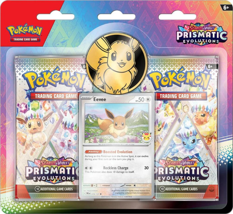 Pokemon: Prismatic Evolutions 2-Pack Blister