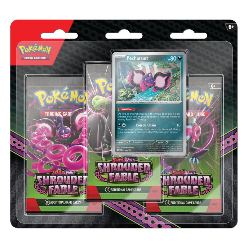 Pokemon: Shrouded Fable 3-Booster Blister