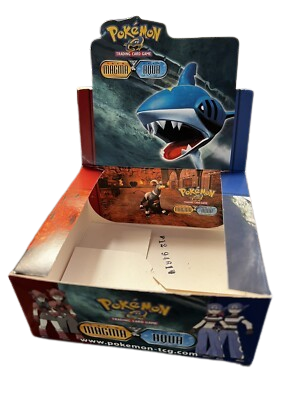 EX Team Magma VS Team Aqua Booster Box - Empty Box